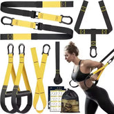 P3-TRX Suspension Training Belt – Full-Body Resistance System for Home & Gym
